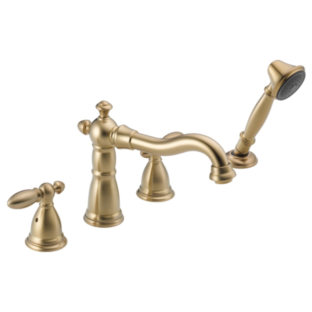 Delta R4707 Solder - Roman Tub Filler Rough-in Valve with Handshower ...